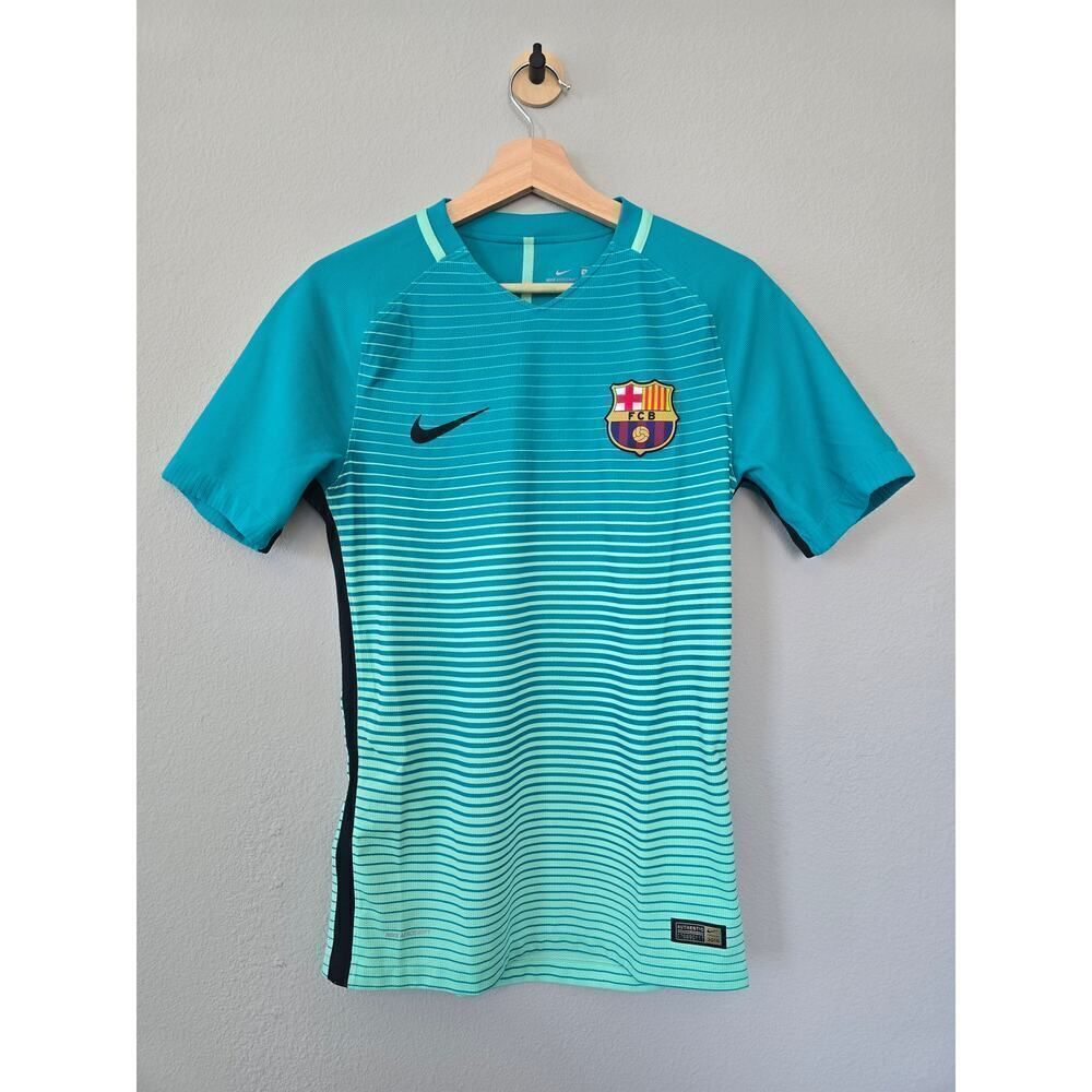 Nike FC Barcelona 2016/17 Third Jersey | Player Issue Aeroswift Fitted Size S